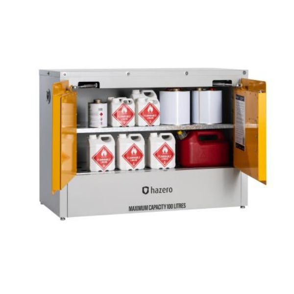 Picture of HAZERO FLAMMABLE CABINET 100L